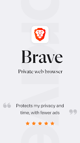 Brave Private Web Browser, VPN screenshot 1