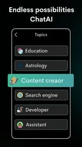 Chat AI - AI Chatbot Assistant screenshot 1