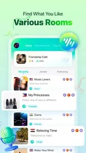 Yalla - Group Voice Chat Rooms screenshot 3