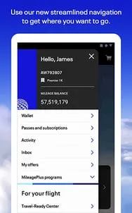 United Airlines screenshot 3