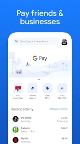 Google Pay screenshot 1