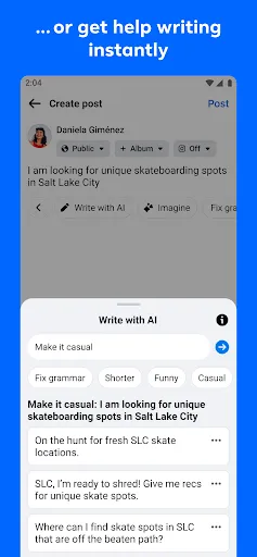 Facebook screenshot 8