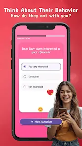 Does He Like You? Crush Test screenshot 2