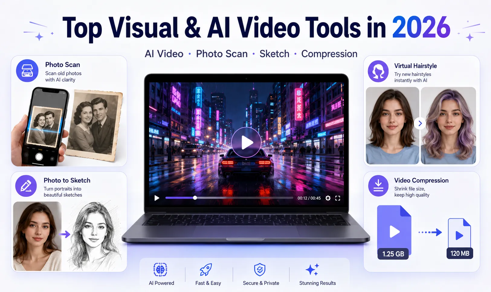 Article cover 1: 8 Best Visual and AI Video Tools in 2026: Hands-On Tests, Benchmarks, and Real Use Cases