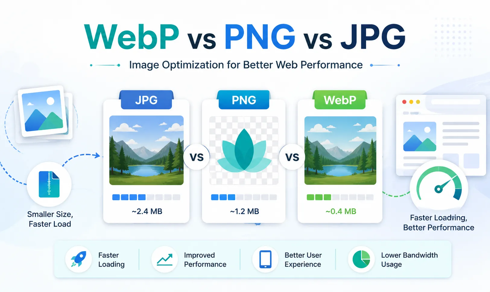Article cover 15: WebP vs PNG vs JPG: How to Optimize Images for Better Web Performance