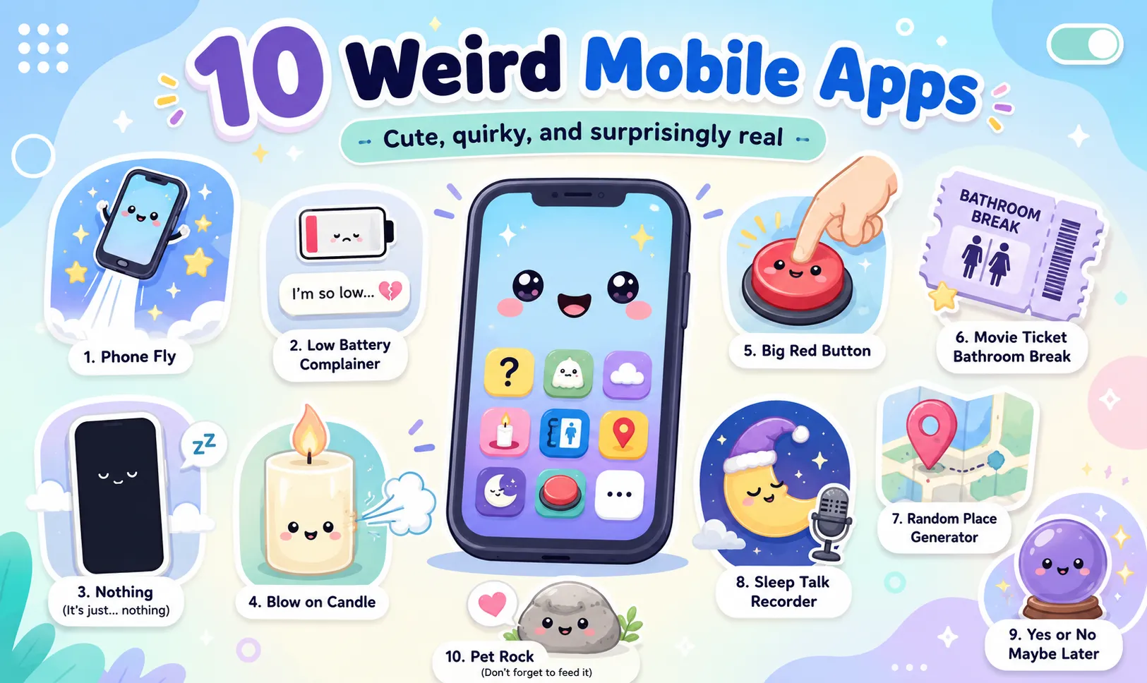 Article cover 17: 10 Weird and Fascinating Mobile Apps You Won’t Believe Actually Exist