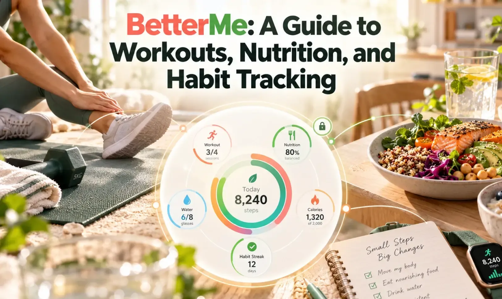 Article cover 1: BetterMe: A Guide to Workouts, Nutrition, and Habit Tracking