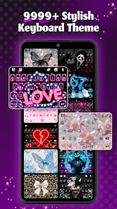 Neon Love Theme screenshot 2