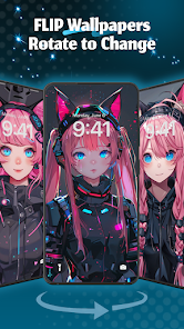 Neon Love Theme screenshot 8