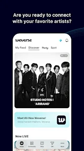 Weverse: Connect with Artists screenshot 2