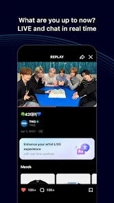 Weverse: Connect with Artists screenshot 3