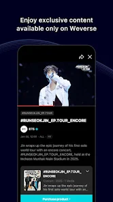 Weverse: Connect with Artists screenshot 6