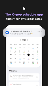 blip: Kpop idol schedule app screenshot 2