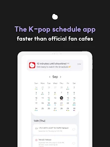 blip: Kpop idol schedule app screenshot 8