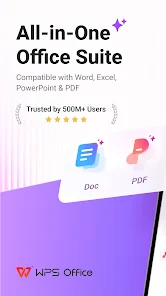 WPS Office-PDF, Word, Sheet screenshot 1