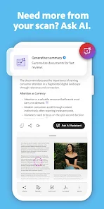 Adobe Scan AI PDF Scanner, OCR screenshot 6