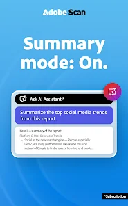 Adobe Scan AI PDF Scanner, OCR screenshot 9