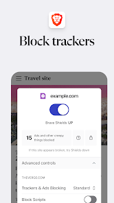 Brave Private Web Browser, VPN screenshot 4
